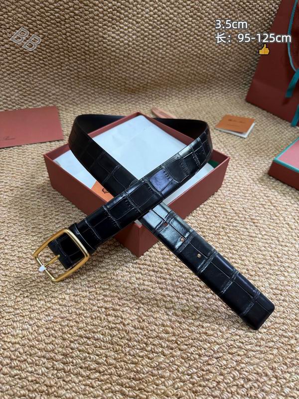 Loro Piana belt 35mmX95-125cm 8L03